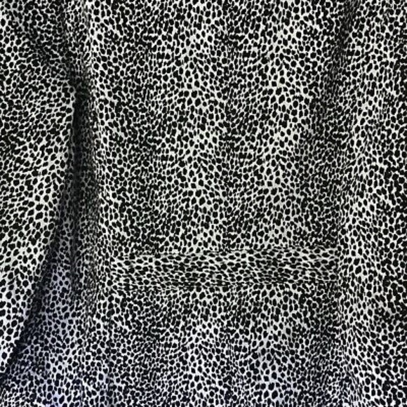 Avenue 14 16 Black Animal Print Blazer Stretch - Picture 6 of 10